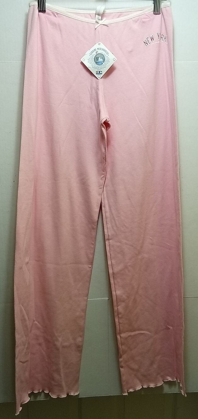VTG 2006 New York Yankees 5th & Ocen Pink Pants Women's Medium